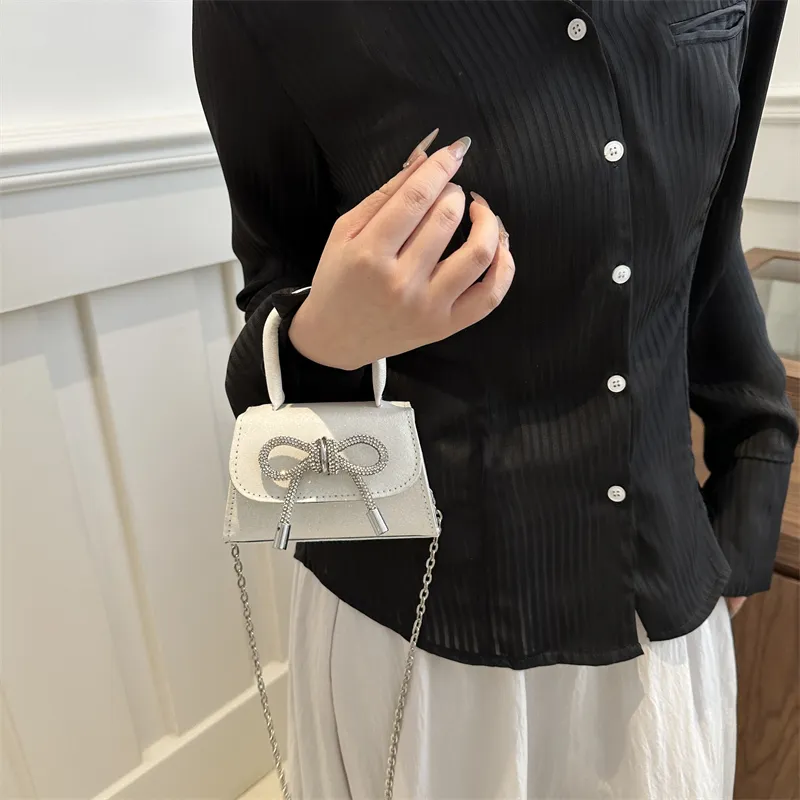 HCXK PC Crossbody Bag Shoulder Bag Regular Women's White Silver Black/Rose Red/Green-1