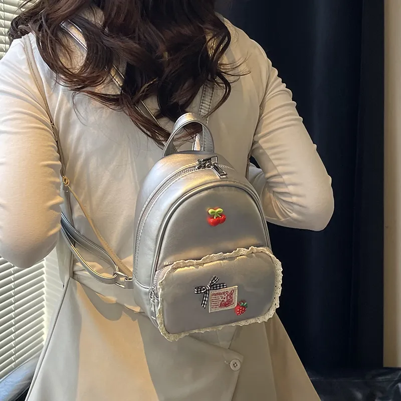 HCXK PU Backpack Women's Multicolor-27