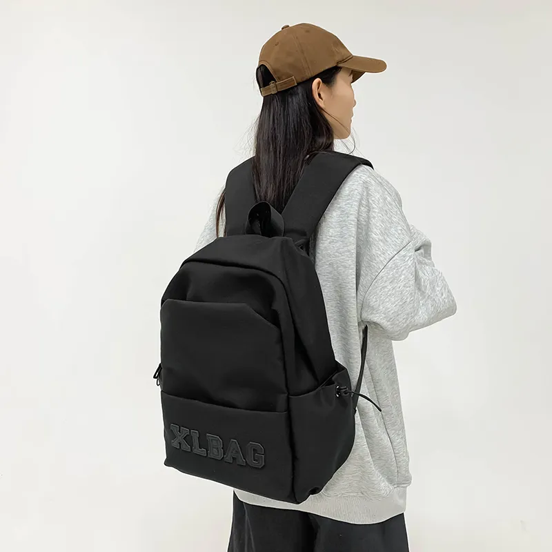 HCXK Nylon Backpack Unisex Ecru/Black/Gray/Burgundy-9
