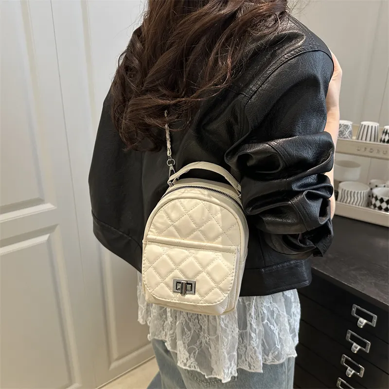 HCXK PU Backpack Women's Multicolor-11