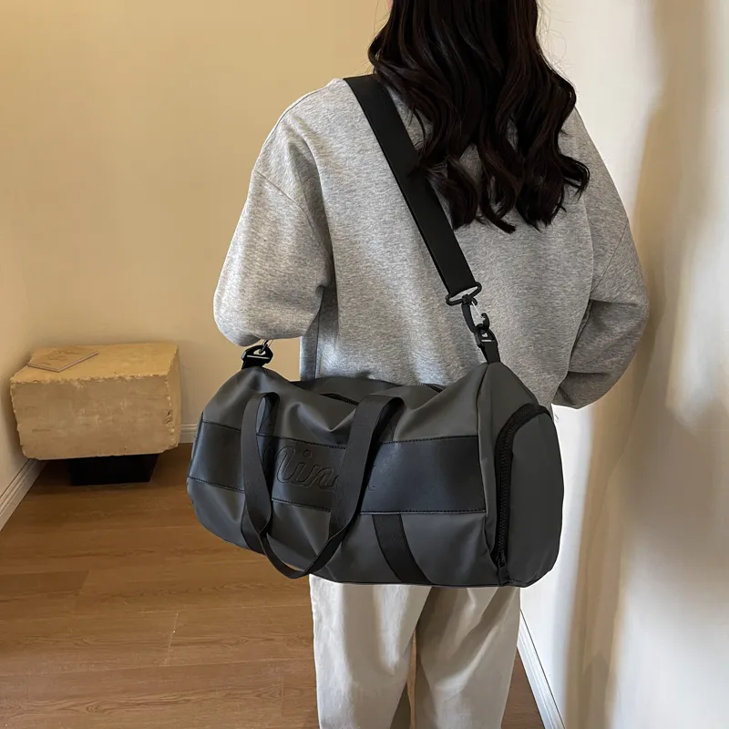 HCXK Fabric Travel Bag Unisex Multicolor-10