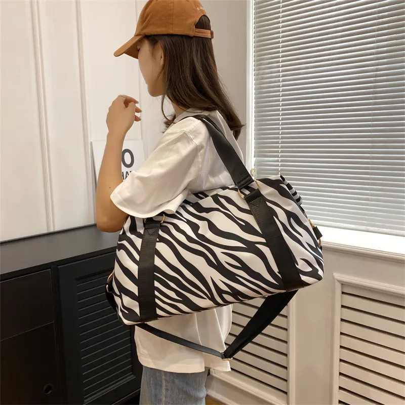 HCXK Oxford One Shoulder Travel Bag Unisex Multicolor-20