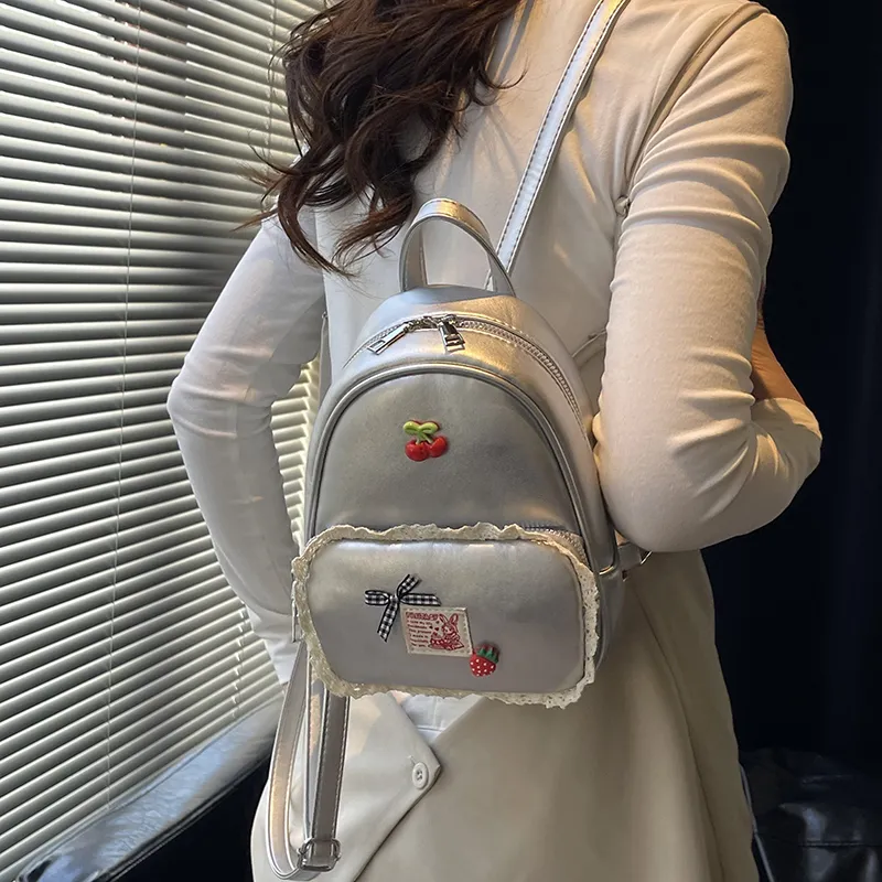 HCXK PU Backpack Women's Multicolor-29