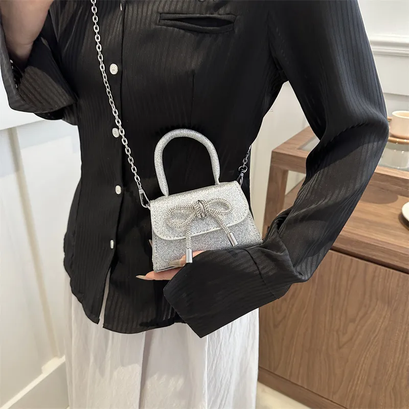 HCXK PC Crossbody Bag Shoulder Bag Regular Women's White Silver Black/Rose Red/Green-10