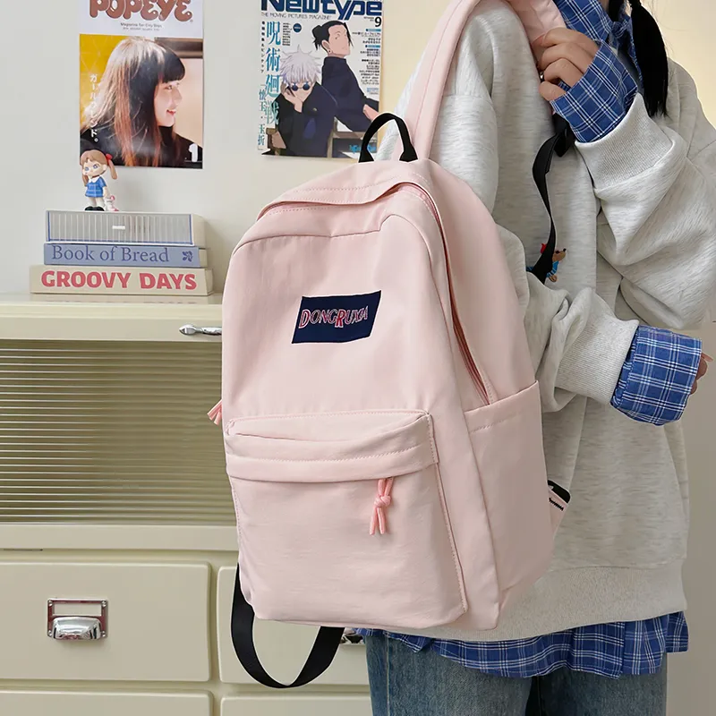 HCXK Nylon Backpack Unisex Multicolor-22