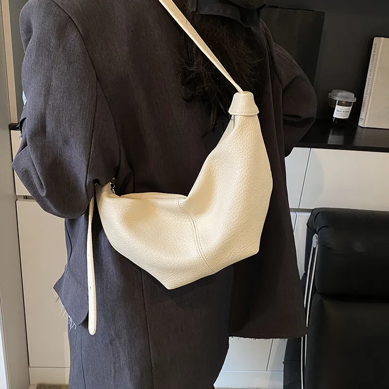 HCXK PU Dumpling Bag Shoulder Bag Women's Multicolor-2