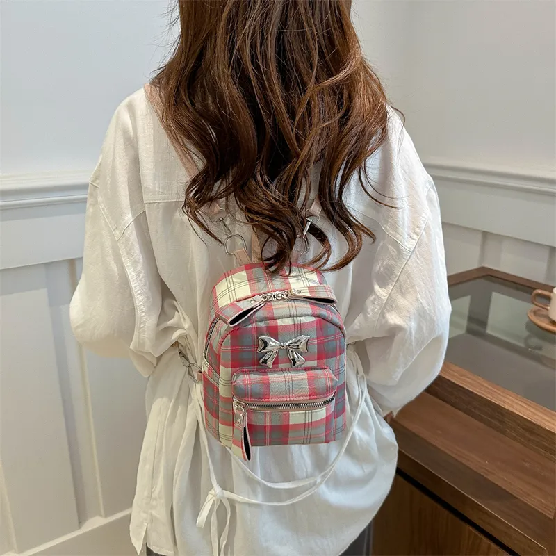 HCXK PU Backpack Women's Multicolor-9
