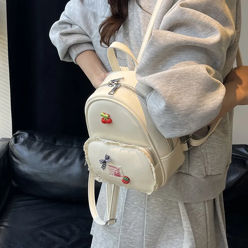 HCXK PU Backpack Women's Multicolor-16