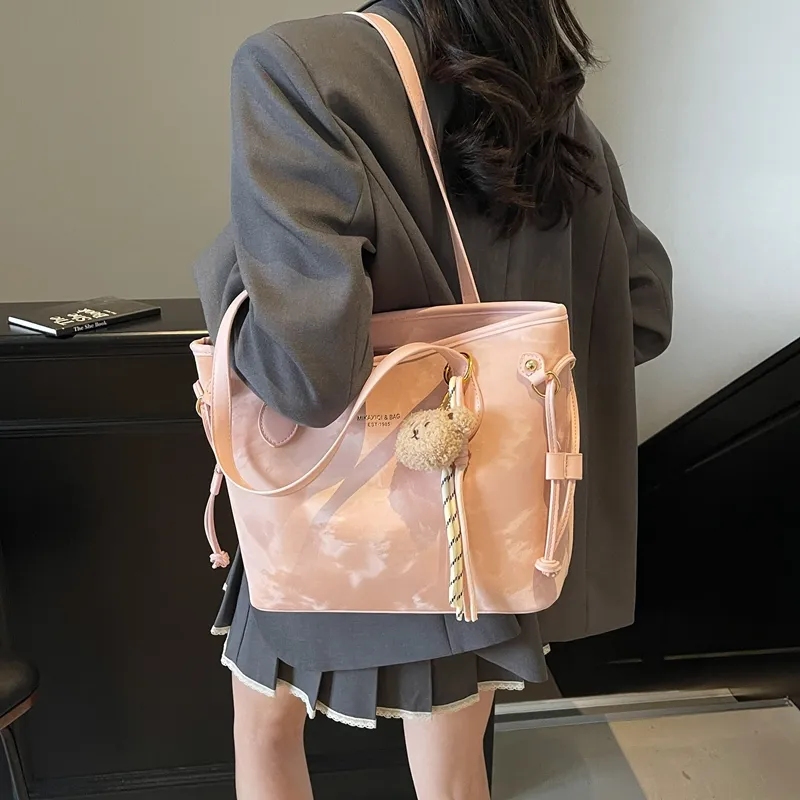 HCXK PU Tote Bag, Shoulder Bag Regular Women's Multicolor-28