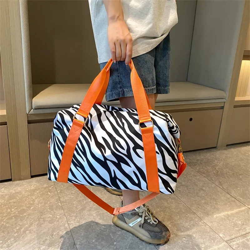 HCXK Oxford One Shoulder Travel Bag Unisex Multicolor-13