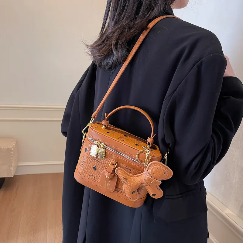 HCXK PU Fashion Shoulder Bag Crossbody Handbag Regular Women's Ecru/Black/White/Brown/Pink-7