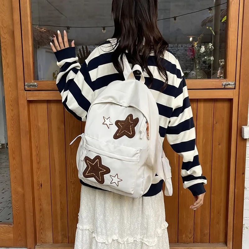 HCXK Nylon Backpack Unisex Multicolor-7