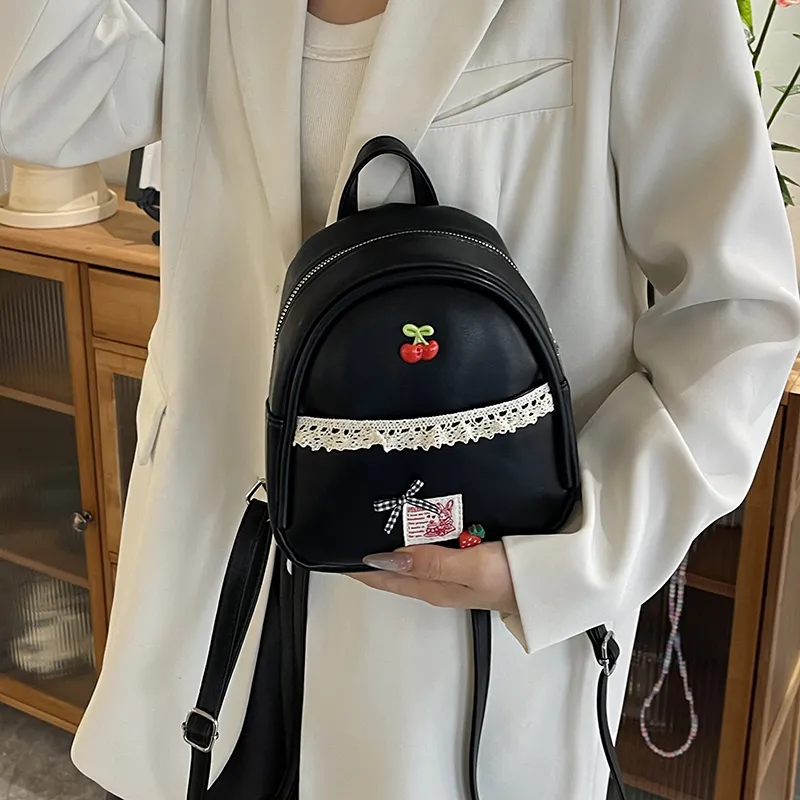 HCXK PU Backpack Women's Multicolor-16