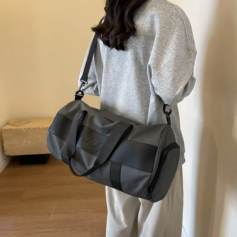 HCXK Fabric Travel Bag Unisex Multicolor-11