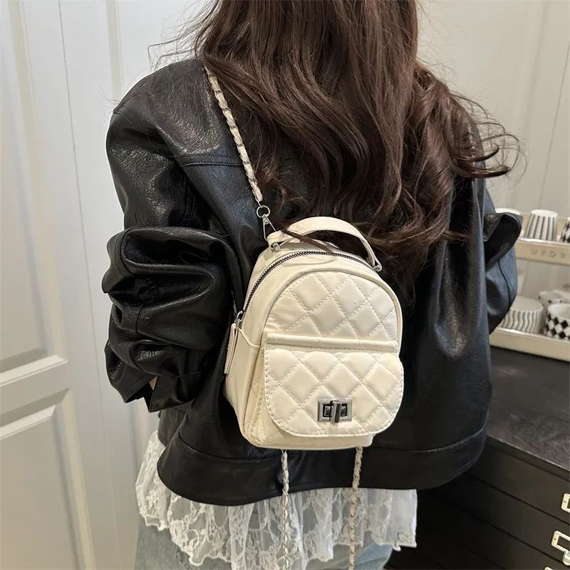 HCXK PU Backpack Women's Multicolor-9