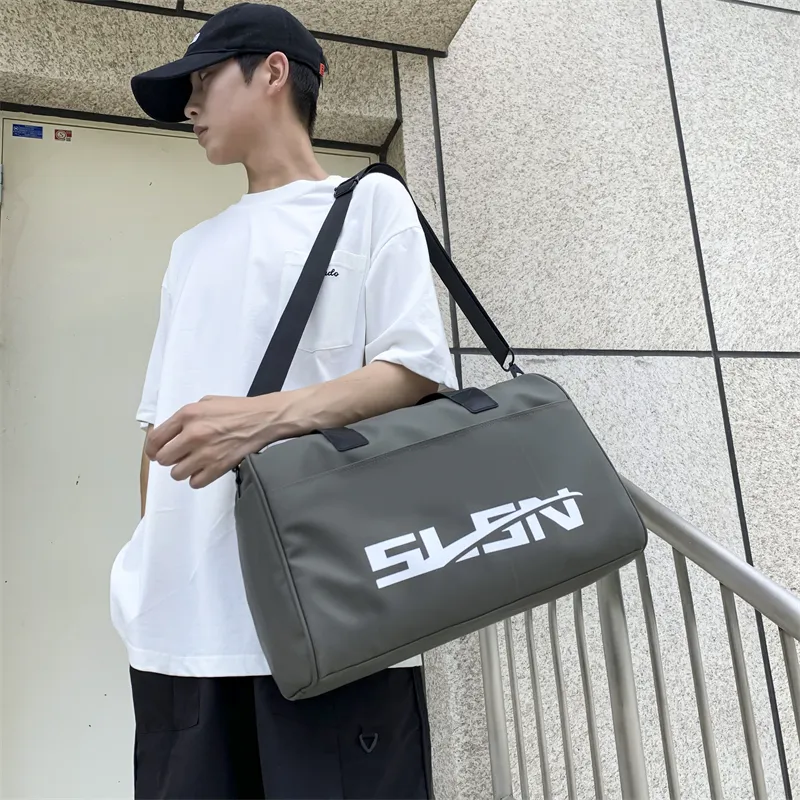 HCXK High quality Fabric Travel Bag Men's Multicolor-17