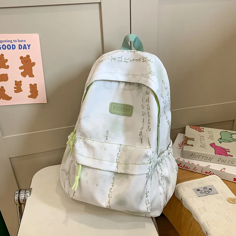 HCXK Nylon Backpack Unisex Multicolor-2