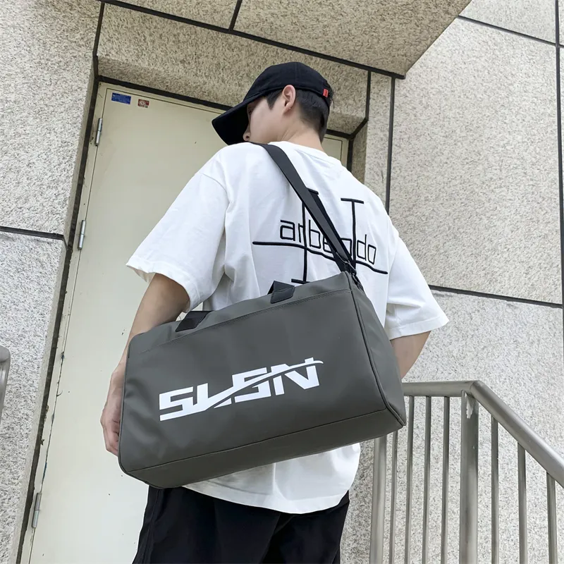 HCXK High quality Fabric Travel Bag Men's Multicolor-18