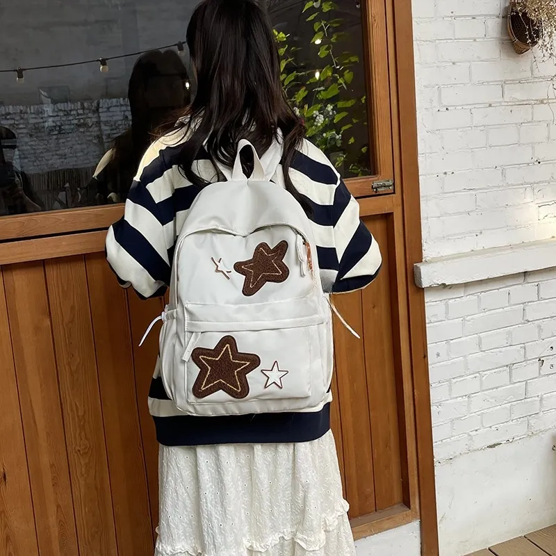 HCXK Nylon Backpack Unisex Multicolor-8