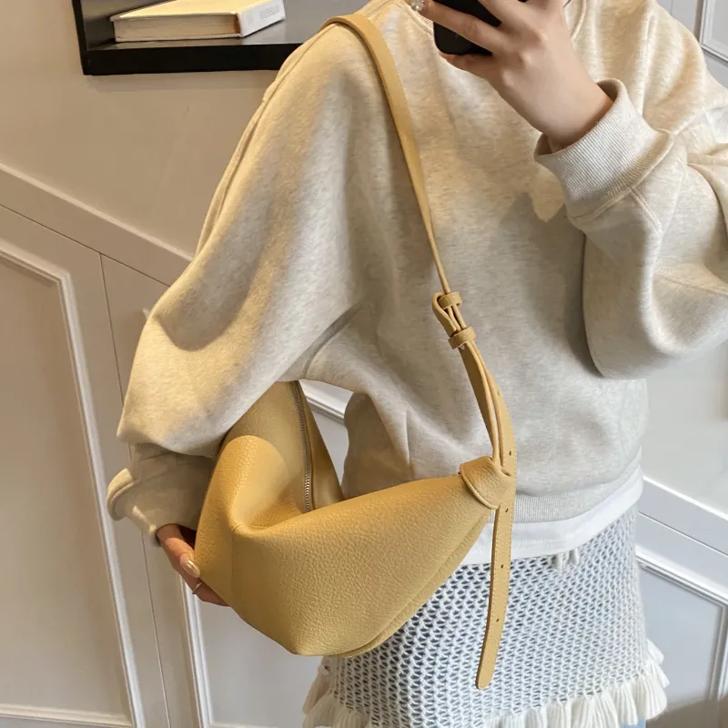 HCXK PU Dumpling Bag Shoulder Bag Women's Multicolor-25