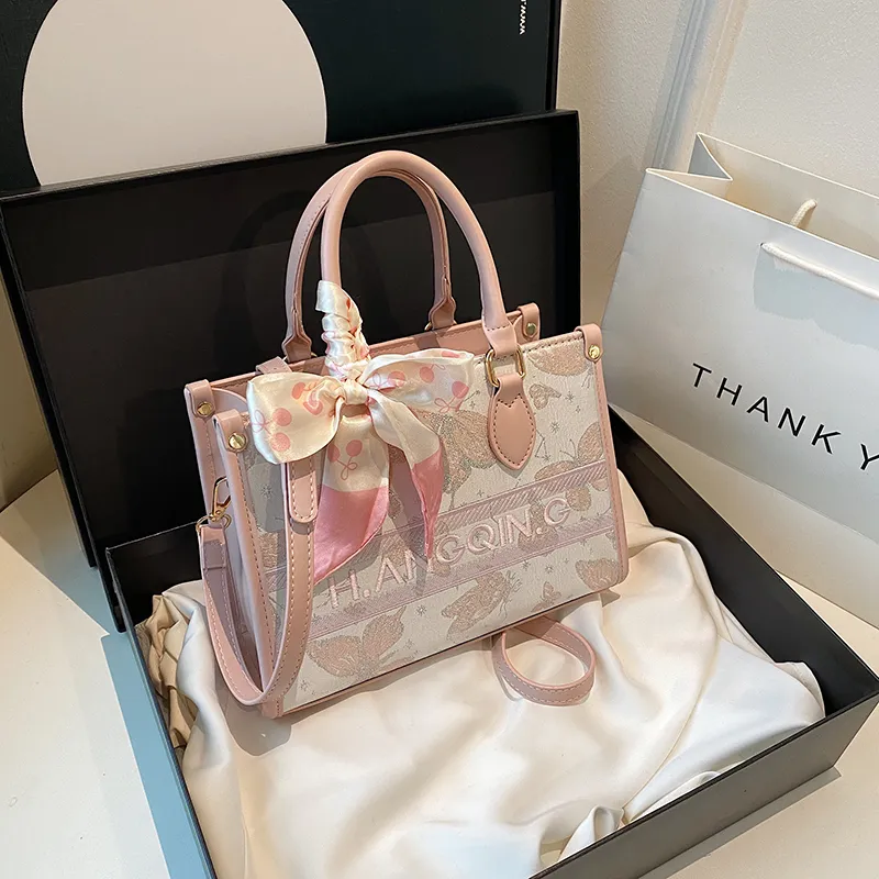 HCXK PU Casual Lightweight Shopping Bag, Shoulder Bag, Crossbody Bag, Handbag Regular Unisex Pink-6
