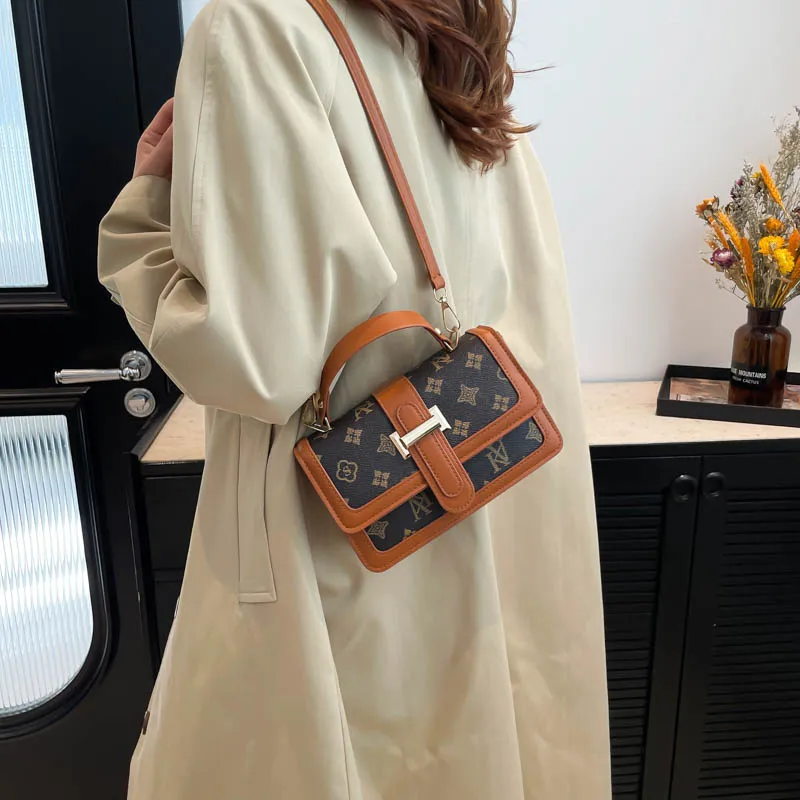 HCXK PU Handbag Shoulder Bag Crossbody Bag Women's White/Black/Coffee/Brown-18