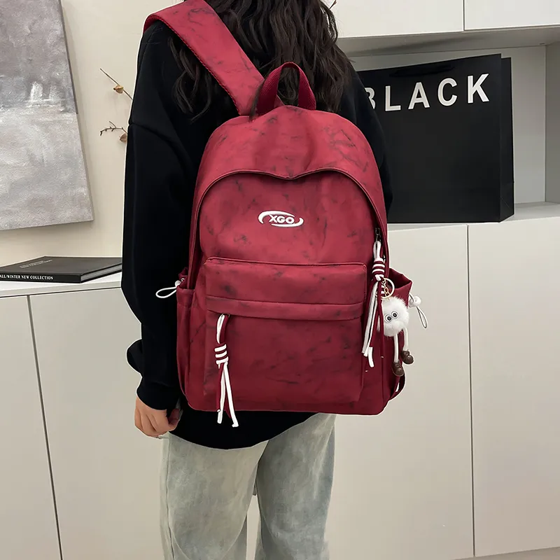 HCXK Nylon Backpack Unisex Multicolor-14