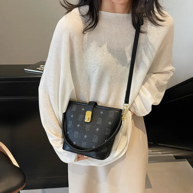 HCXK PU Handbag, Shoulder Bag, Crossbody Bag Women's White & Black/Black/Brown/Pink/Khaki-19