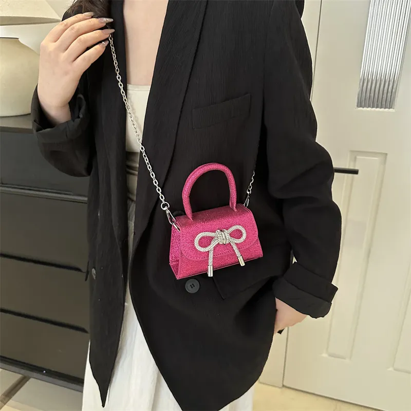 HCXK PC Crossbody Bag Shoulder Bag Regular Women's White Silver Black/Rose Red/Green-21