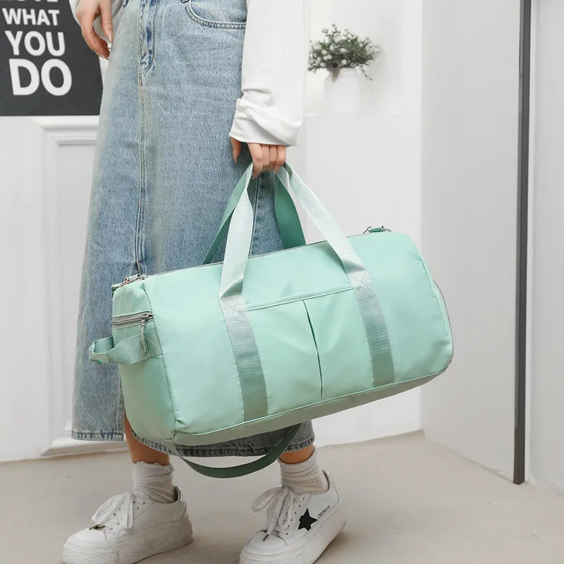HCXK Oxford One Shoulder Travel Bag Unisex Multicolor-15