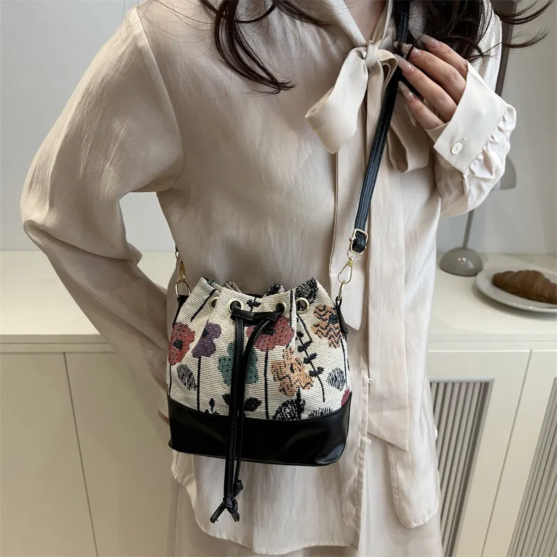 HCXK PU Crossbody Bag, Shoulder Bag Women's White/Black/Khaki/Brown-9