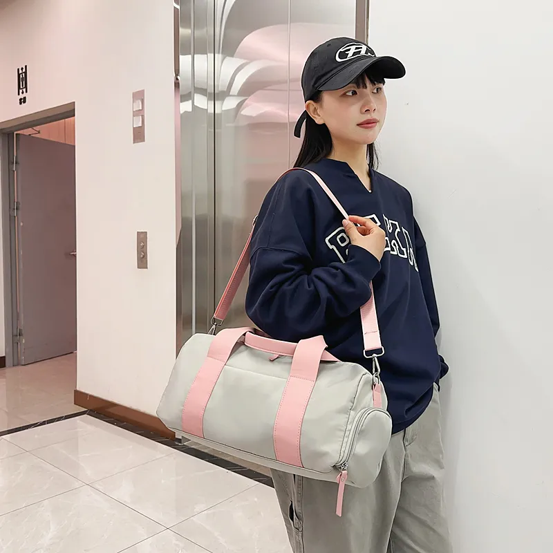 HCXK Nylon Travel Bag Unisex Multicolor-17