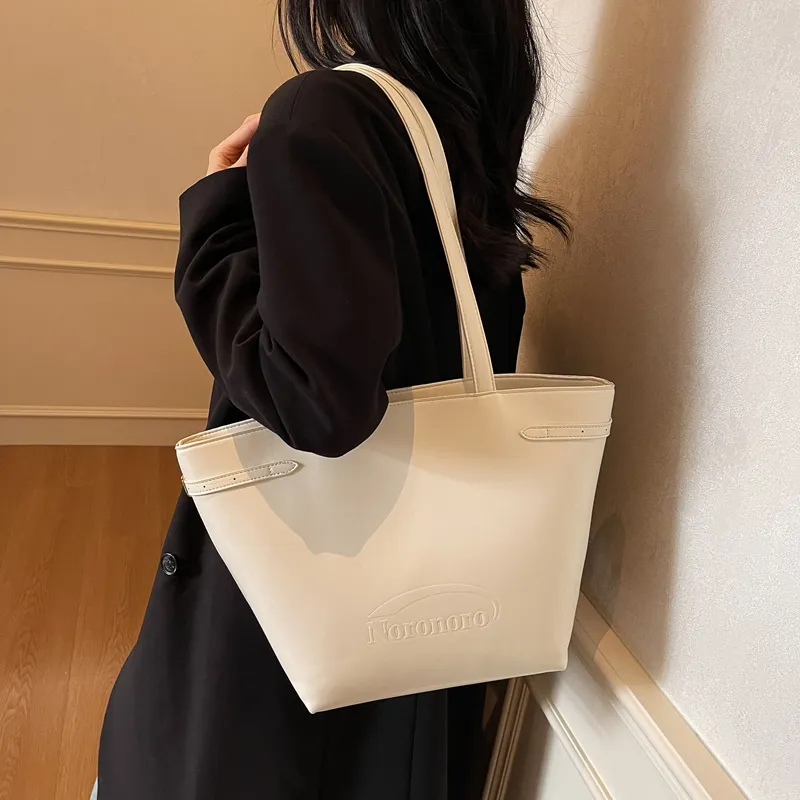 HCXK PU Trendy Fashion Korea Tote Preppy Style Shoulder Bag Regular Women's Multicolor-11