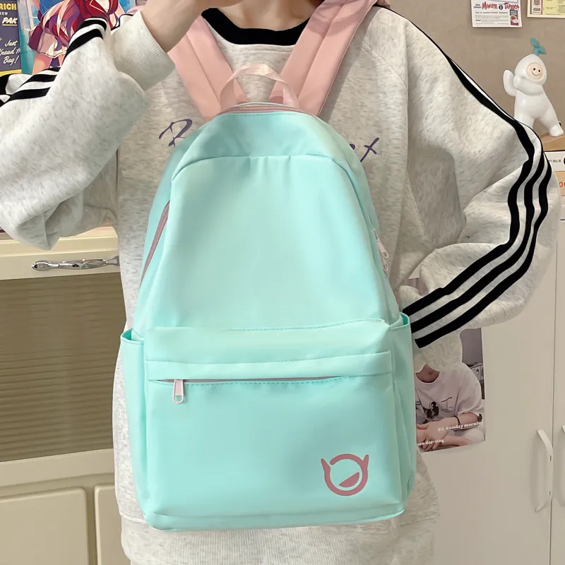 HCXK Nylon Backpack Unisex Yellow/Blue-11