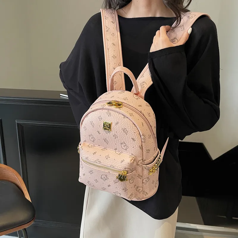 HCXK PU Backpacks Backpack Regular Women's Multicolor-4