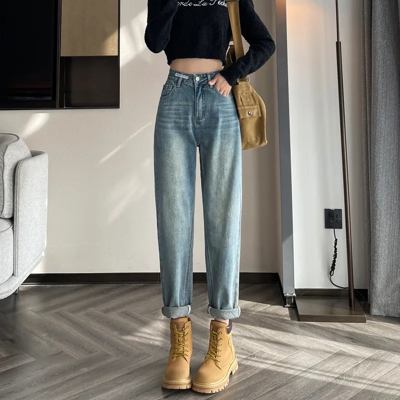 EOFO Jeans Women's Blue-2