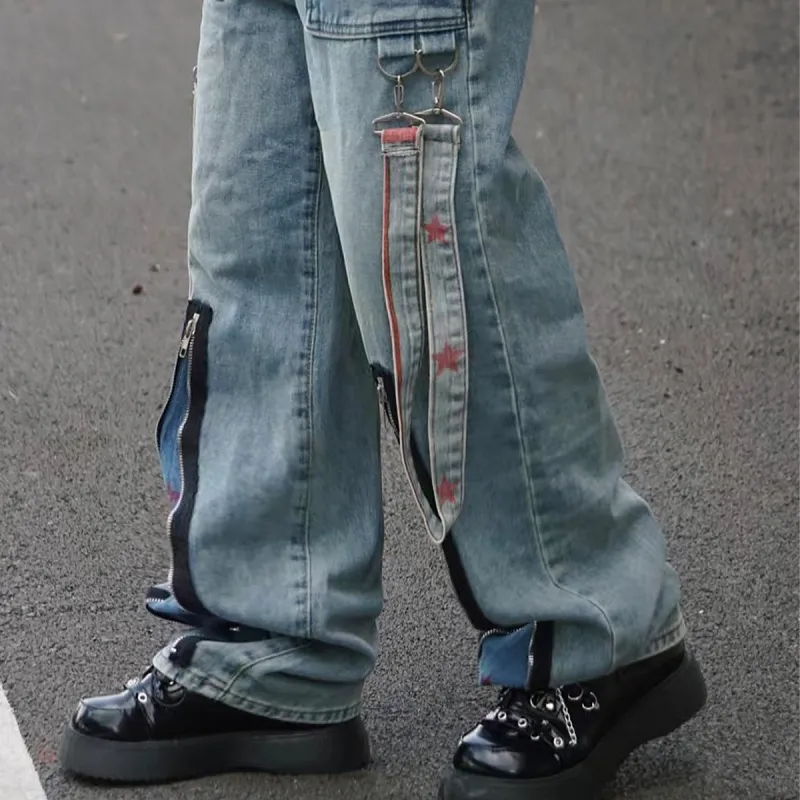 EOFO Jeans Women's Blue-5
