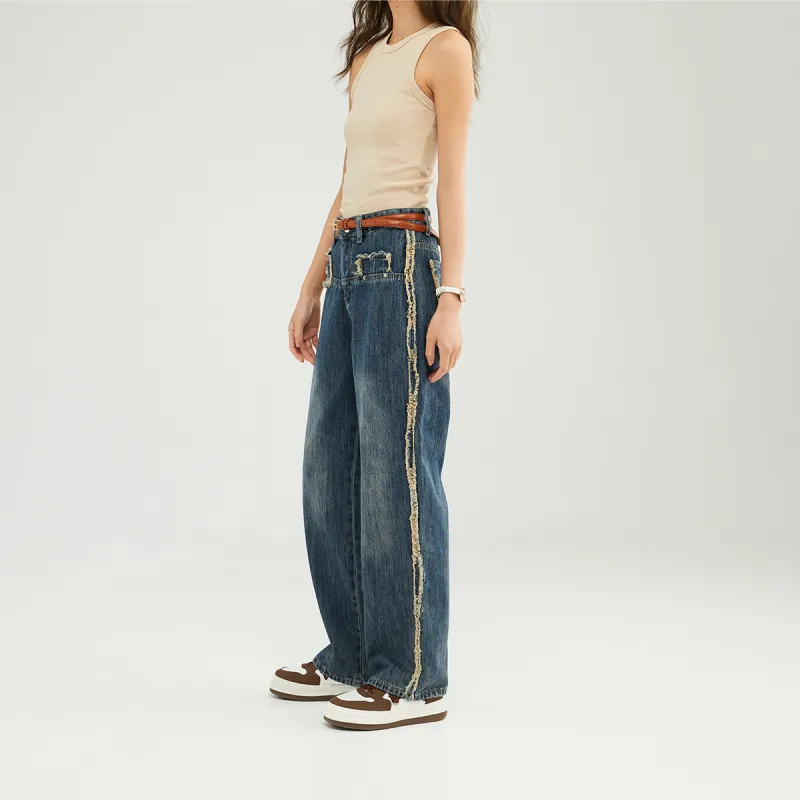 EOFO Jeans Women's Sky Blue-2