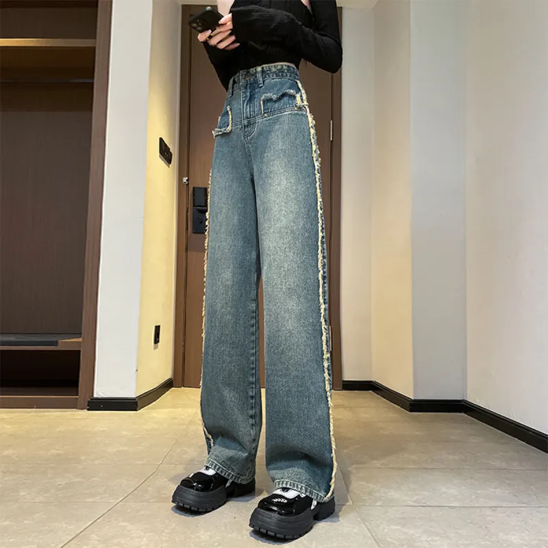 EOFO Jeans Women's Sky Blue-3