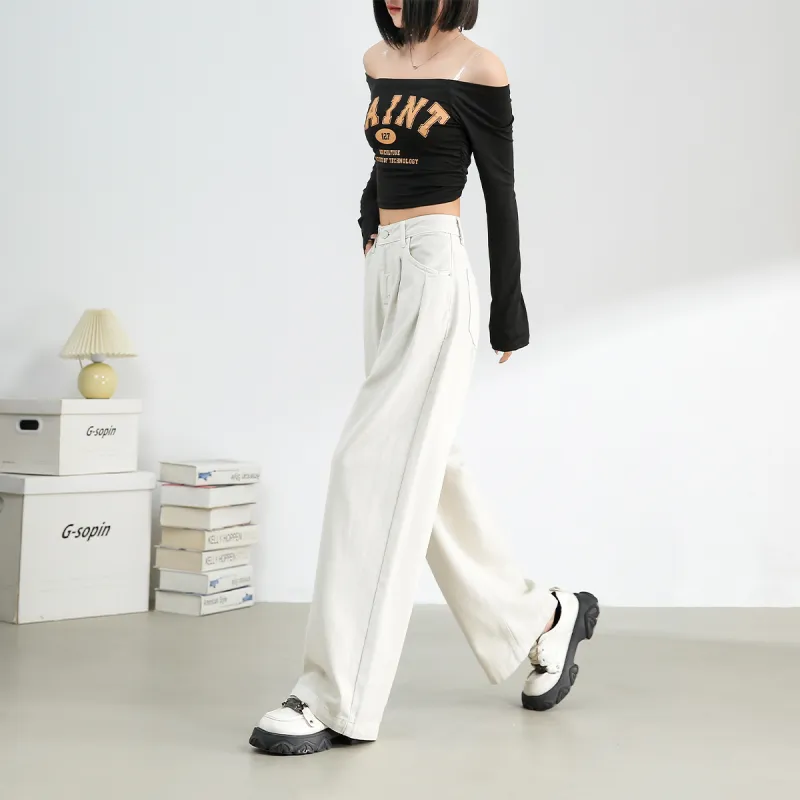 EOFO Jeans Women's Apricot-2