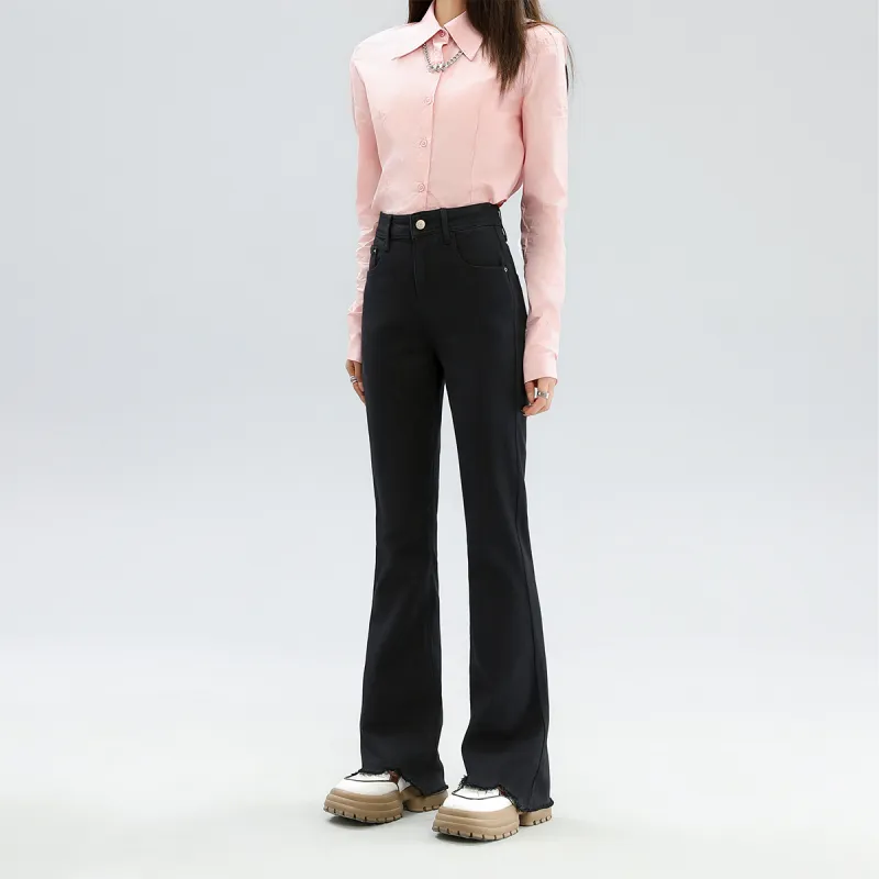 EOFO Jeans Women's Black-3