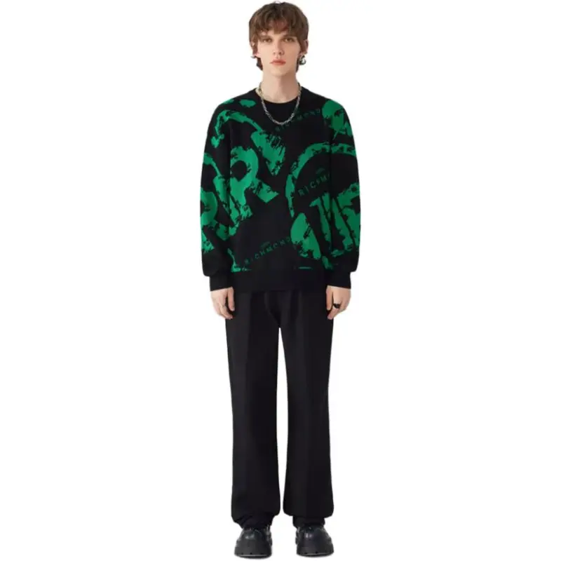 JOHN RICHMOND FW24 Sweater Men's Black-2