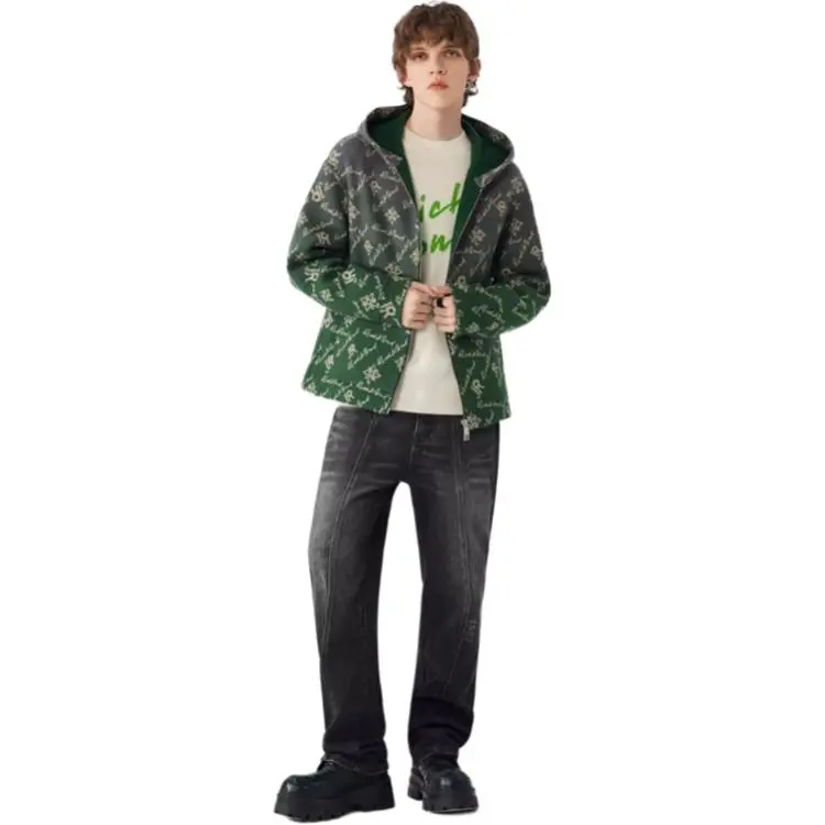 JOHN RICHMOND FW24 Sweatshirt Men's Emerald Green-3