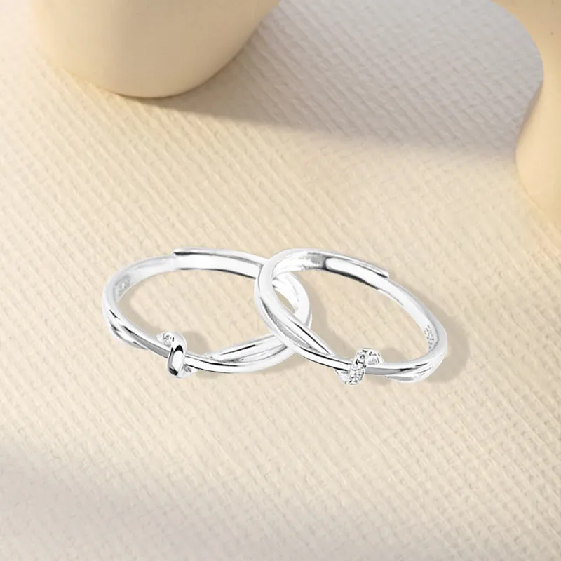 D.K.X S999 Fine Silver Rings Unisex-1