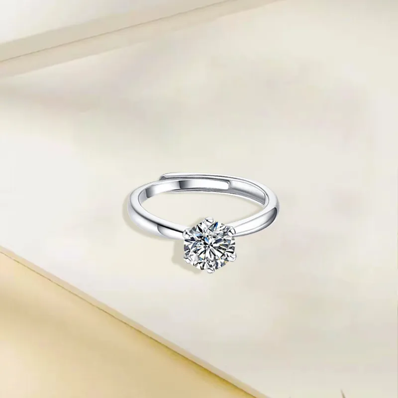 D.K.X S925 Silver Rings Women's-2