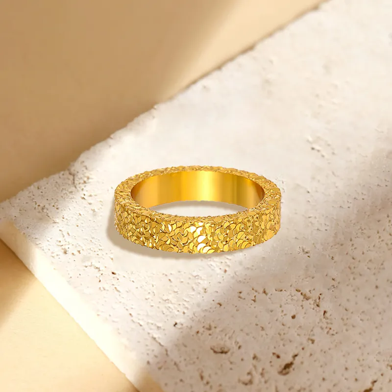 D.K.X Colored Glaze Rings Women's-3