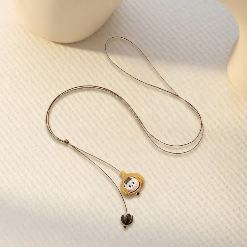D.K.X Bodhi Seed Necklaces Women's-2
