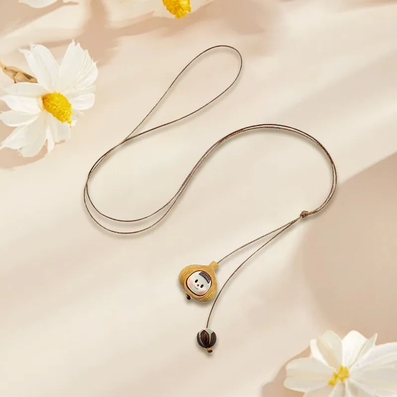 D.K.X Bodhi Seed Necklaces Women's-1