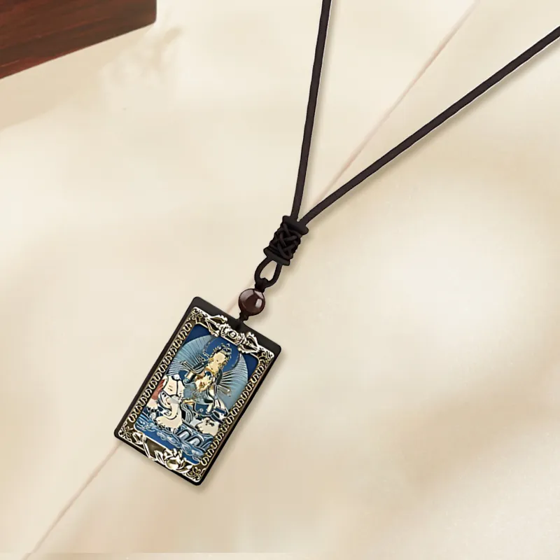 D.K.X Sandalwood Necklaces Unisex-1