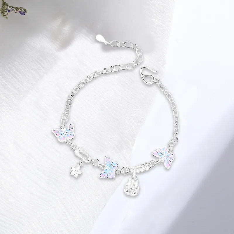 D.K.X S999 Fine Silver Bracelets Unisex-2